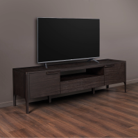 Тумба под TV отделка темный орех V36W1