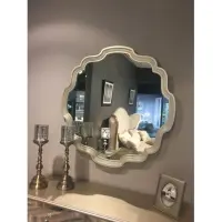 Зеркало отделка серебряное напыление